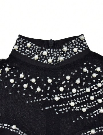Salopeta SHEIN, negru