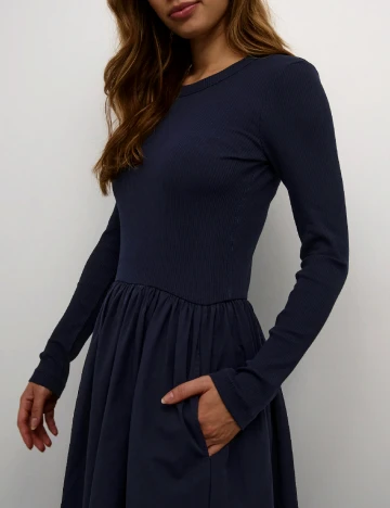Rochie lunga InWear, bleumarin