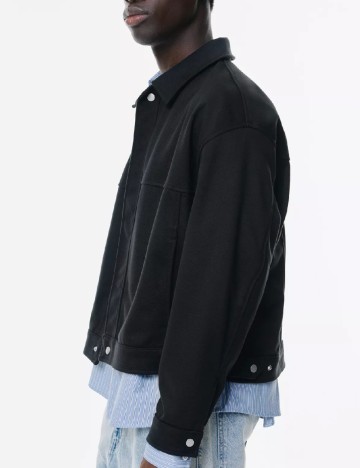 Jacheta Pull&Bear, negru