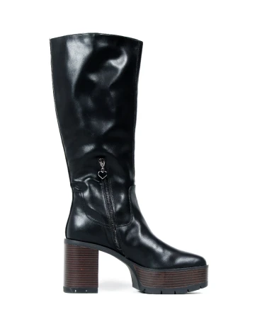Cizme Stradivarius, negru