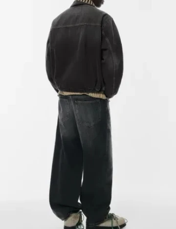 Jacheta Pull&Bear, negru Negru