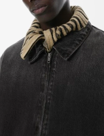 Jacheta Pull&Bear, negru Negru