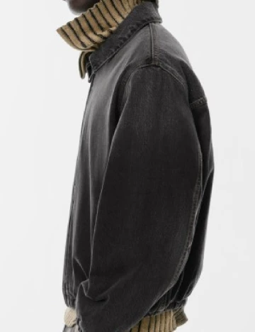 Jacheta Pull&Bear, negru Negru