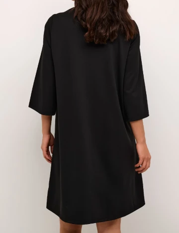 Rochie scurta Kaffe, negru Negru