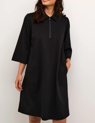 Rochie scurta Kaffe, negru Negru