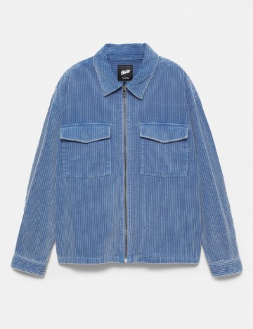 Jacheta Pull&Bear, albastru