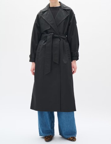 
						Trench InWear, negru
