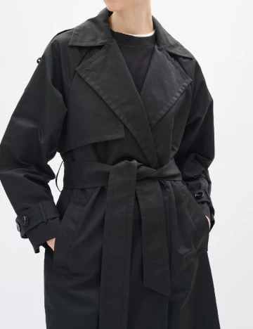Trench InWear, negru Negru