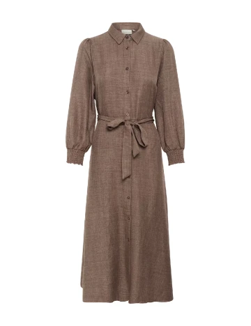 Rochie medie Kaffe, maro