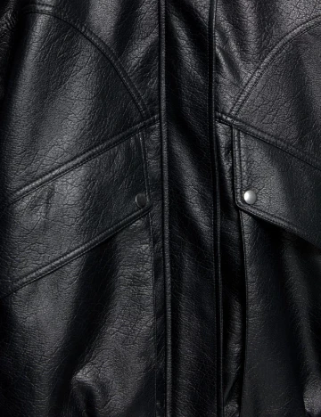 Jacheta Pull&Bear, negru Negru