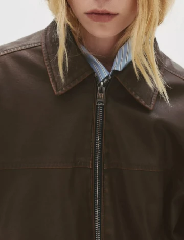Jacheta Pull&Bear, maro Maro