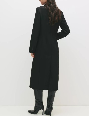 Palton Pull&Bear, negru