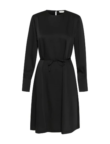 Rochie medie Kaffe, negru Negru