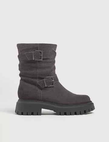 
						Ghete Stradivarius, gri inchis