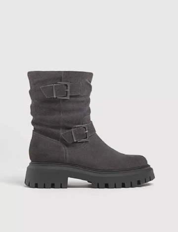 Ghete Stradivarius, gri inchis Gri