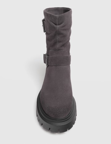 Ghete Stradivarius, gri inchis