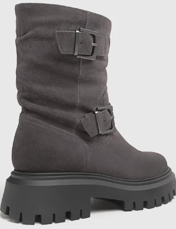 Ghete Stradivarius, gri inchis Gri