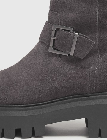 Ghete Stradivarius, gri inchis