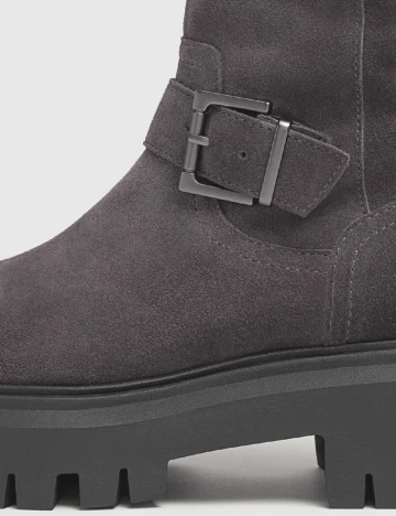 Ghete Stradivarius, gri inchis Gri