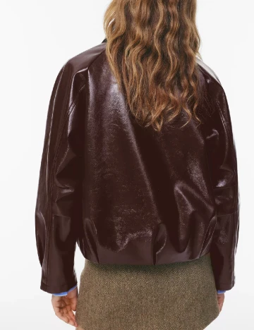 Jacheta Pull&Bear, visiniu Rosu