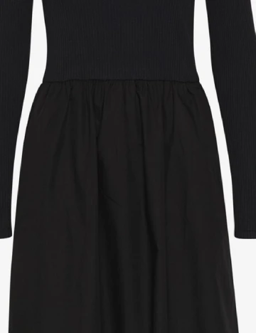Rochie lunga Soaked In Luxury, negru Negru