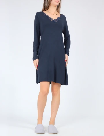 Rochie de noapte Selmark, bleumarin Albastru