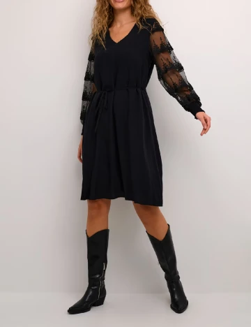 Rochie scurta Kaffe, negru Negru
