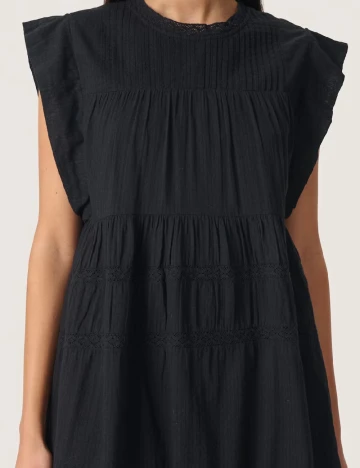 Rochie lunga Soaked In Luxury, negru Negru
