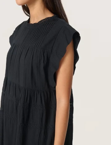 Rochie lunga Soaked In Luxury, negru Negru