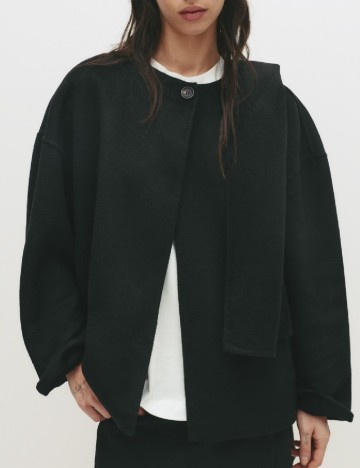 Jacheta Pull&Bear, negru