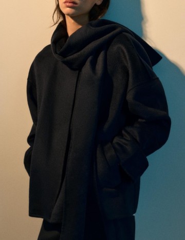 Jacheta Pull&Bear, negru