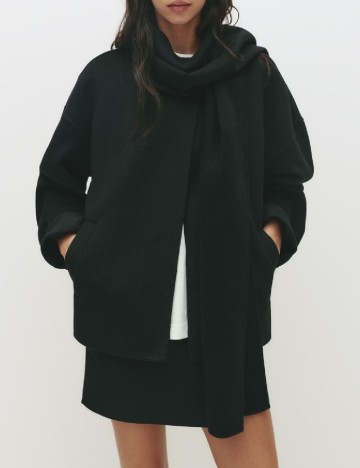 Jacheta Pull&Bear, negru