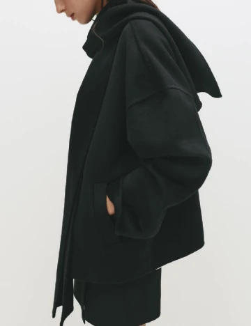 Jacheta Pull&Bear, negru Negru