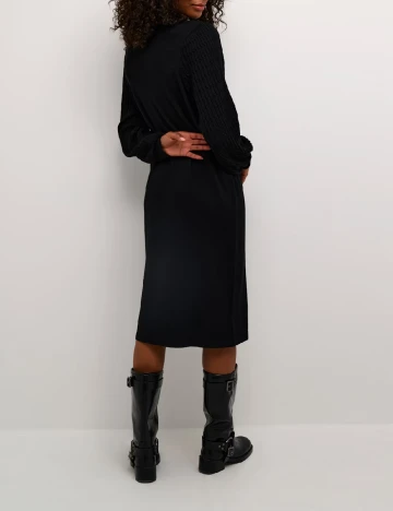 Rochie medie Kaffe, negru Negru