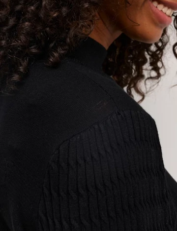 Rochie medie Kaffe, negru Negru