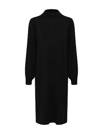 Rochie medie Kaffe, negru Negru