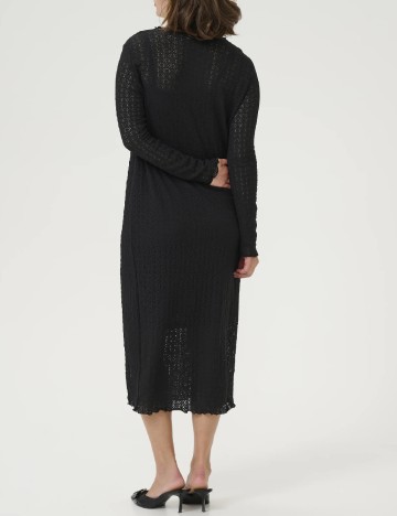 Rochie lunga Kaffe, negru