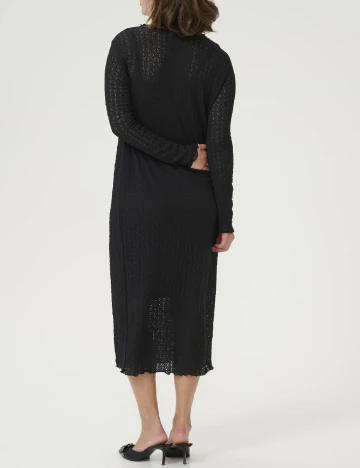 Rochie lunga Kaffe, negru Negru