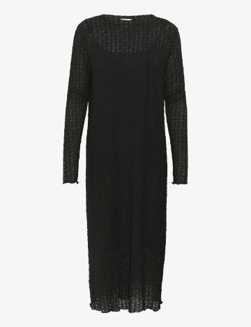 Rochie lunga Kaffe, negru