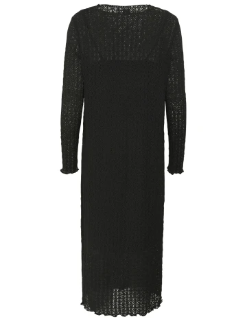 Rochie lunga Kaffe, negru Negru