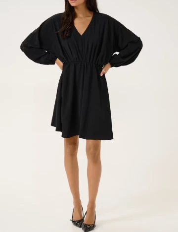 Rochie scurta Kaffe, negru Negru