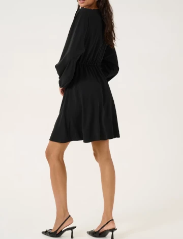 Rochie scurta Kaffe, negru Negru