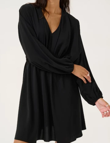 Rochie scurta Kaffe, negru Negru