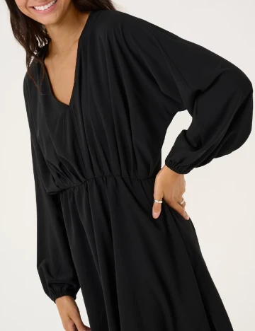 Rochie scurta Kaffe, negru Negru