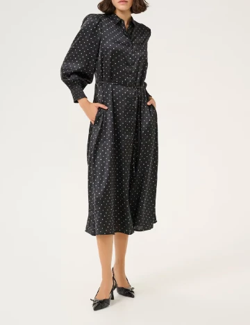 Rochie medie Kaffe, negru Negru