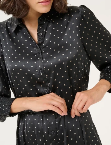 Rochie medie Kaffe, negru Negru