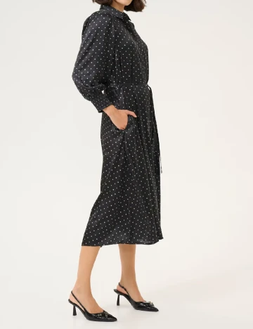 Rochie medie Kaffe, negru Negru