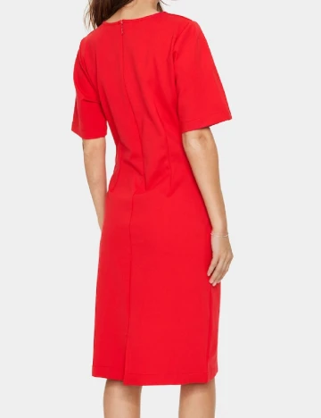 Rochie medie Saint Tropez, rosu