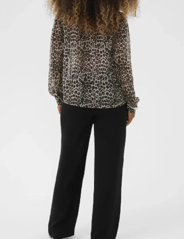 Bluza Cream, animal print Animal print