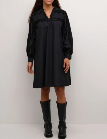 Rochie scurta Culture, negru Negru